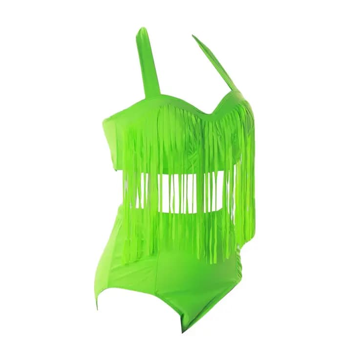 Bikini à franges imbibé