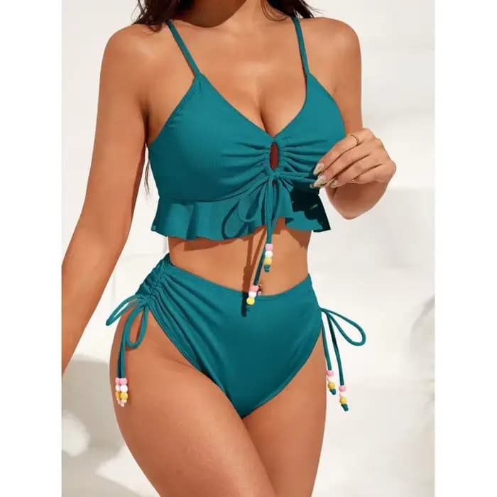 Maillot de bain bikini séparé pour femme