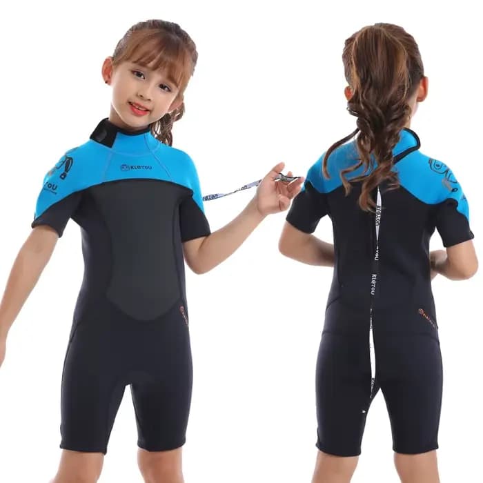 Maillot de bain court thermique enfant Surf néoprène combinaison enfants