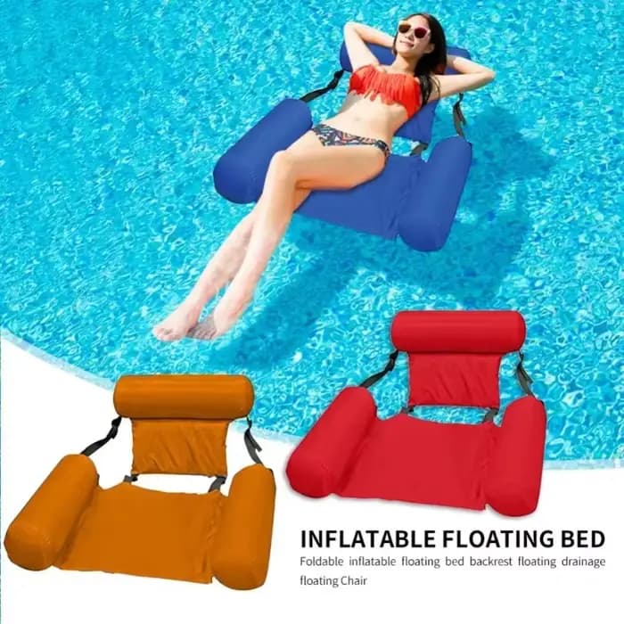 Nouveaux matelas gonflables accessoires de piscine d'eau hamac chaises longues flotteur de piscine jouets de Sports nautiques tapis flottant jouets de piscine