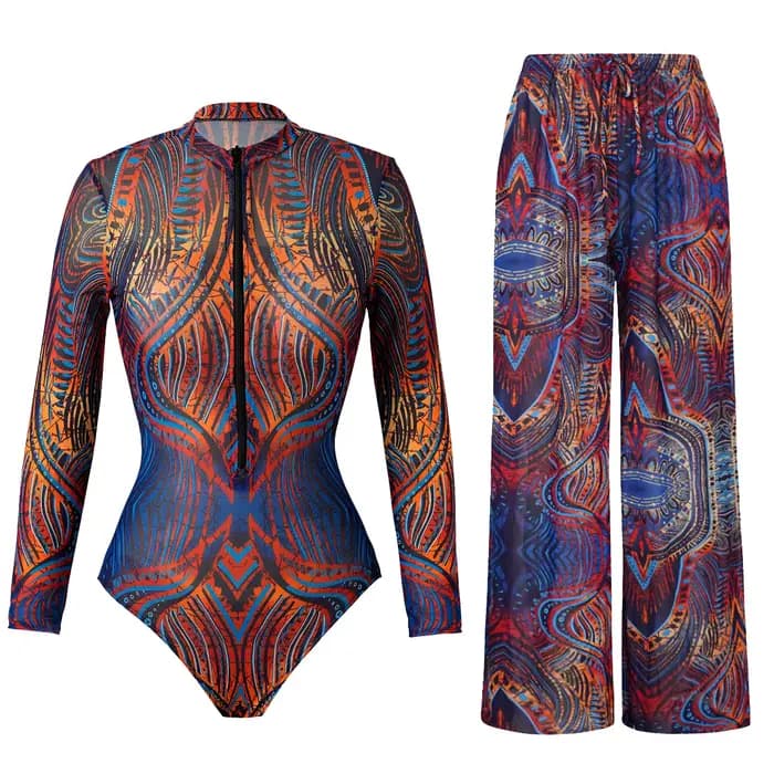 Maillot de bain une pièce en maille