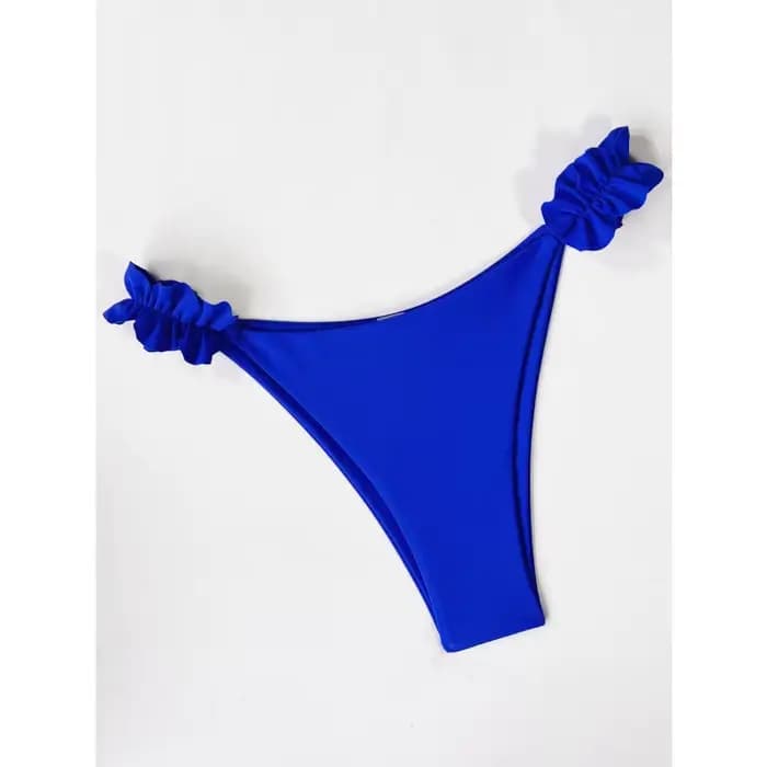 Push Up Bikini ensemble femmes maillots de bain Sexy froncé jarretelle maillot de bain Micro Bikini 2025 nouveau deux pièces maillots de bain Biquini femme