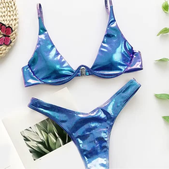 Maillot de bain brésilien Triangle à armatures pour femmes