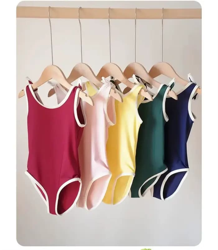 Nouveau maillot de bain une pièce pour filles 2026 – Bikinis mignons pour l'été – Tenue