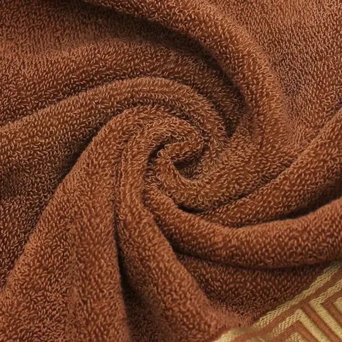 Grande serviette de bain 70x140cm Marron Blanc Bleu Noir Gris Vert