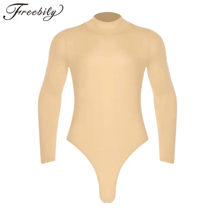 Maillot de bain une pièce pour homme à manches longues