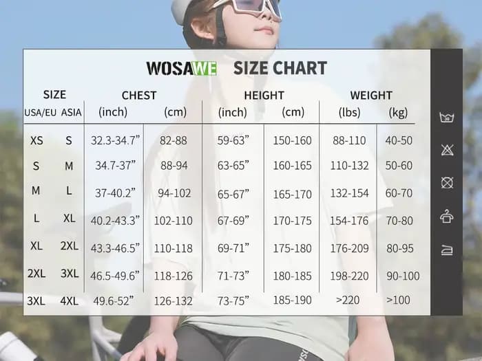 WOSAWE – maillot d'été respirant à manches courtes, maillot de cyclisme, séchage rapide, course à pied, descente, moto, T-shirt décontracté, coupe ample