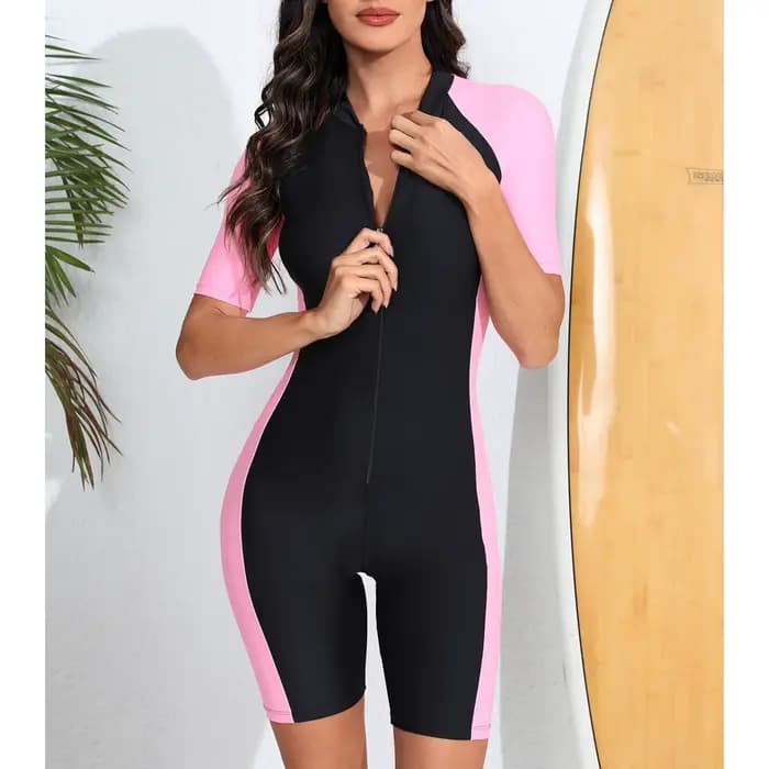 Maillot de bain une pièce athlétique pour femmes et garçons