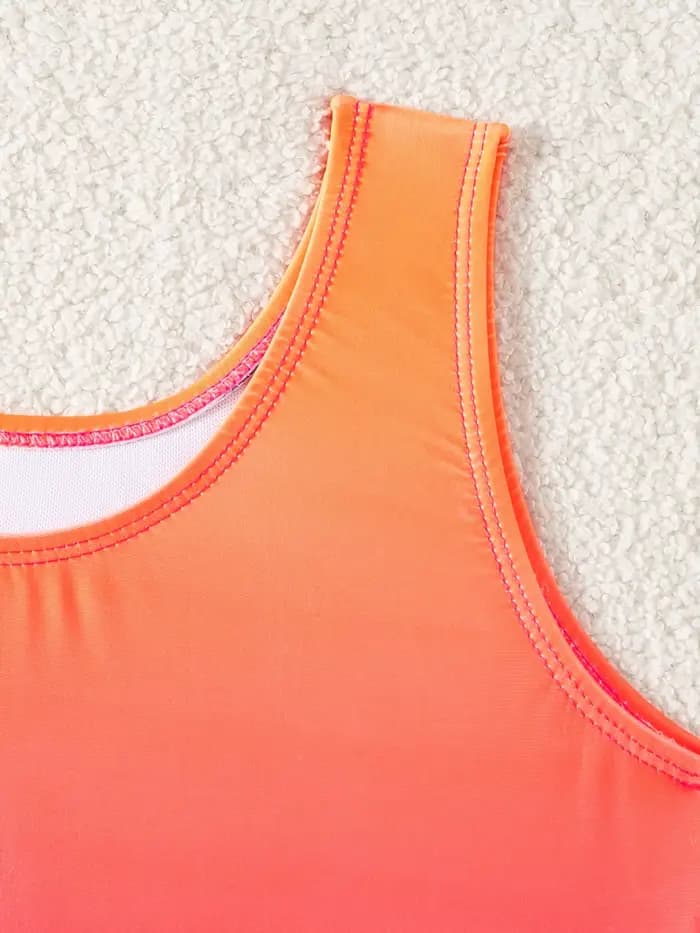 Maillot de bain deux pièces séparé pour filles