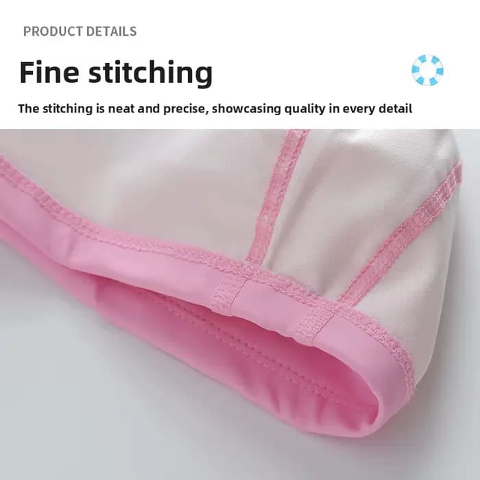 Bonnet de bain en tissu élastique pour enfants
