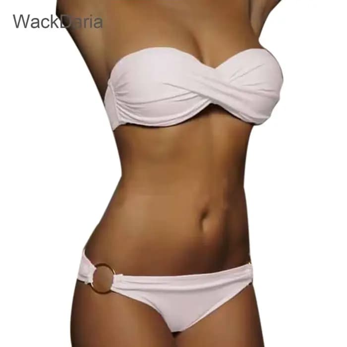 WackDaria-bikini femmes, maillot de bain sexy, ensemble deux pièces, multicolore, pour femmes, nouve