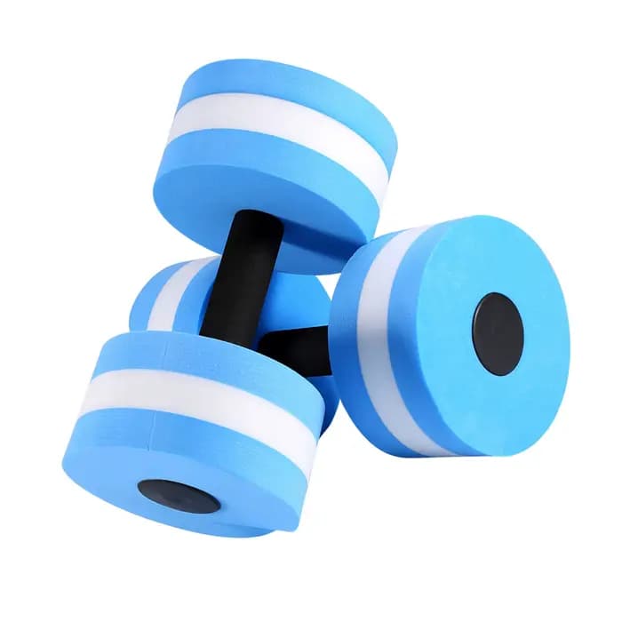 Haltères de Fitness EVA pour aérobic aquatique, 2 pièces, adaptés à la piscine, à la salle de sport,