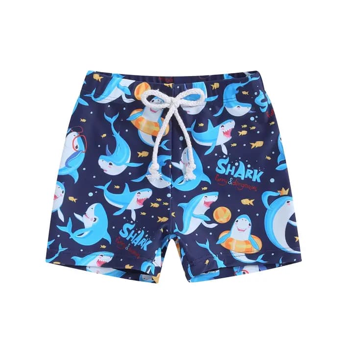 Maillot de bain imprimé requin pour enfants, short de bain pour garçons, short de bain pour enfants,