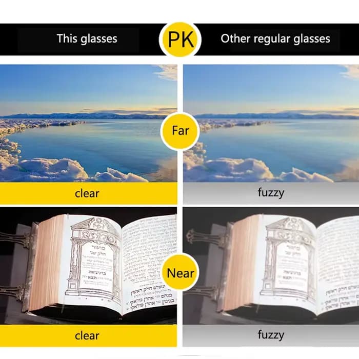 Lunettes de lecture pliantes lunettes biofocales progressives portables hommes Parent Anti-rayon ble