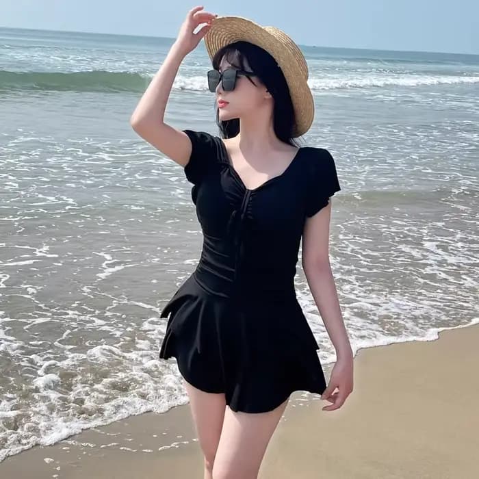 Maillot de bain une pièce grande taille pour femmes, nouveau Style populaire, vacances amincissantes