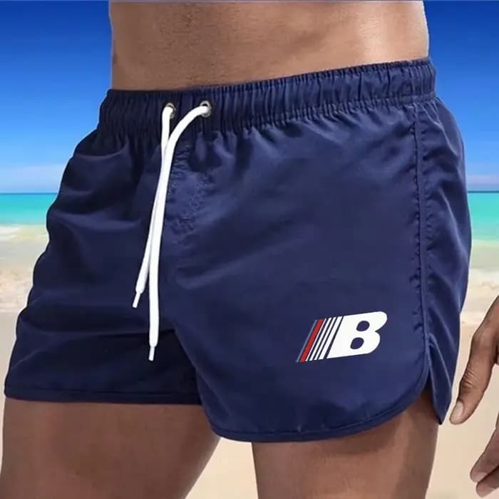 Shorts de plage imprimés essentiels pour les vacances et les loisirs, shorts de fitness pour hommes,