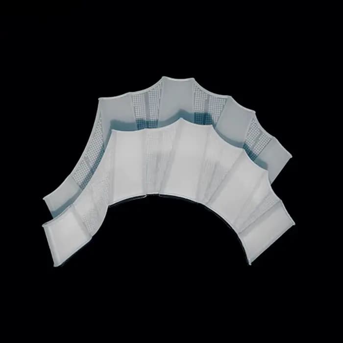 Palmes de natation en silicone pour hommes femmes et enfants, palmes palmées, gants palmées, équipem