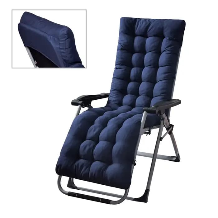 Coussin de chaise longue inclinable pour patio, coussin de transat, coussin de chaise longue pour vo