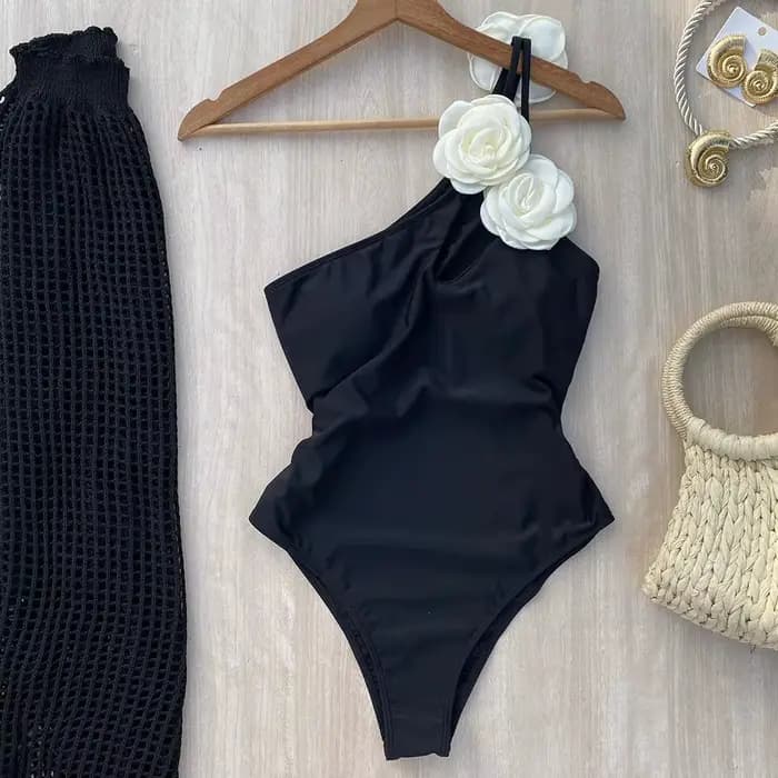 Maillot de bain une pièce à fleurs, Vintage, rétro, pour femmes, vêtements de plage, Monokini, nouve