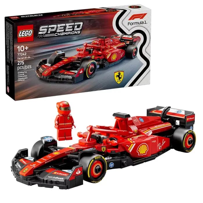 LEGO Speed Champions Ferrari SF-24 F1 voiture de course jouets ensembles de construction formule 1 F