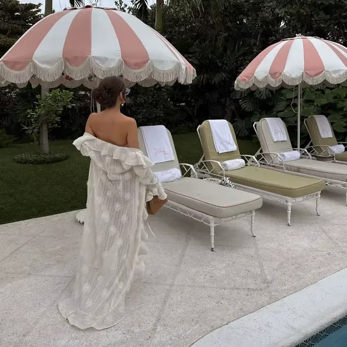 Maillot de bain une pièce à volants pour femme, motif floral 3D, dos nu, tenue de plage estivale