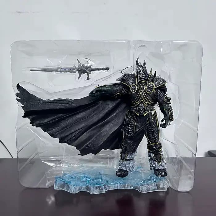 WOW Game Fall of The Lich King Arthas Menethil Demon Hunter Illidan Devil DC05 Figma Action Figure M