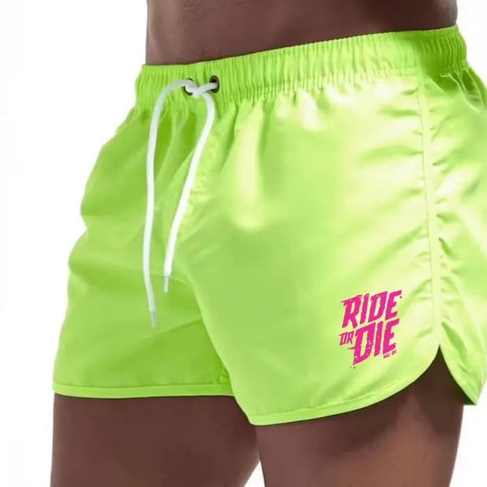 Shorts de bain imperméables à séchage rapide pour hommes, shorts de surf, de plage, de sport, respir