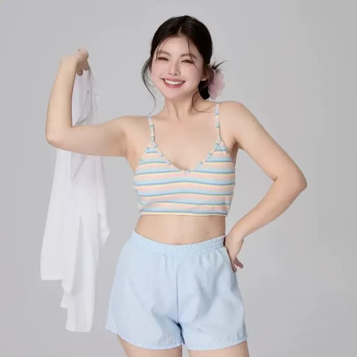 Nouveau maillot de bain deux pièces pour femme, style haut de gamme Pure Desire, amincissant pour pe