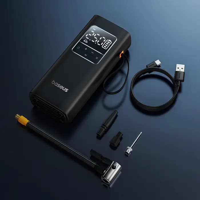 Baseus pompe à Air sans fil compresseur d'air Portable pompe à Air de voiture électrique numérique i