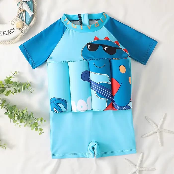 Maillot de bain flottant pour bébé 18 à 24 mois, avec protection anti-UV, une pièce, gilet de natati