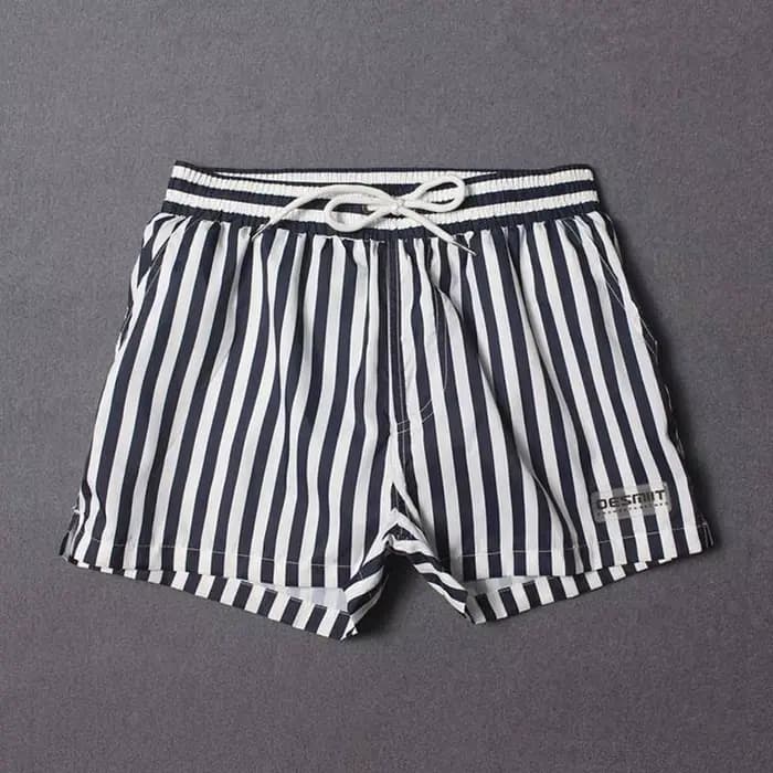 Desmiit Swimwear Short de bain pour homme avec doublure en maille