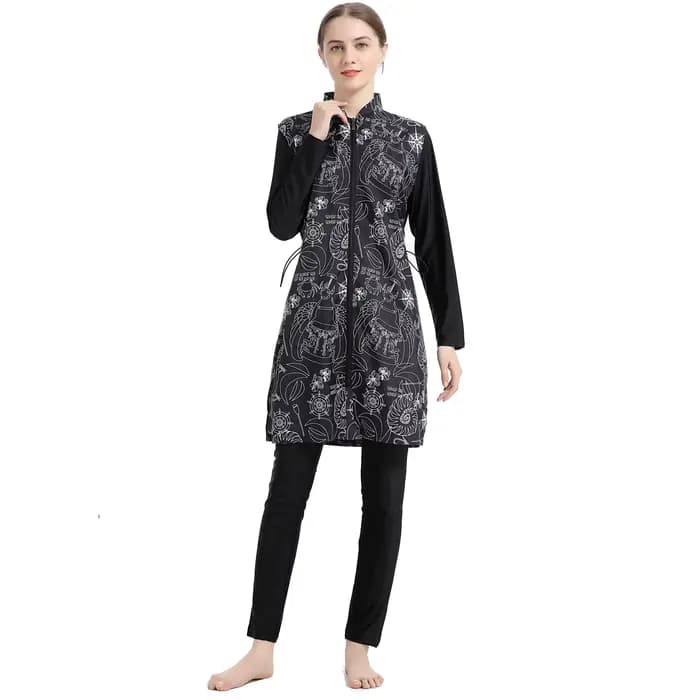 Maillot de bain musulman Burkini, Hijab, islamique, pour femmes, nouvelle collection 2025