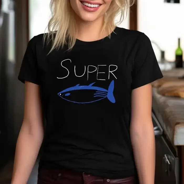 T-Shirt poisson thon Super Tuna Jin chemise Jin Kpop T-Shirt poisson graphique T-Shirt manches court