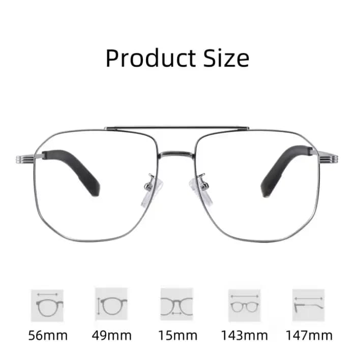 FIRADA mode Double faisceau lunettes Vintage luxe pur titane lunettes optique Prescription Ewewear c