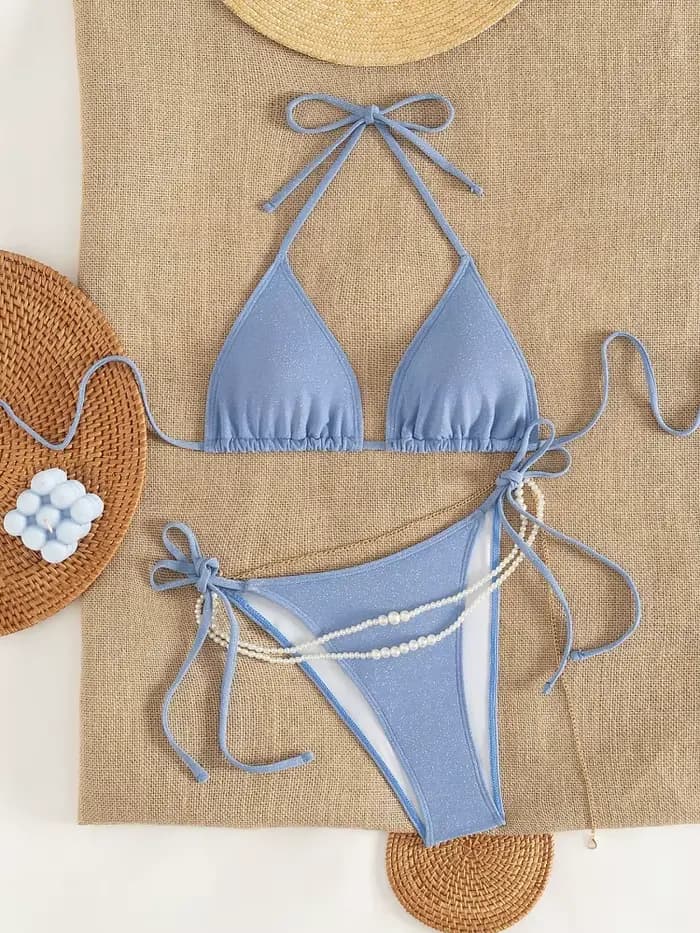 Haut de bikini triangle sexy pour femme, nouvelle collection 2026, maillot de bain tendance, tenue d