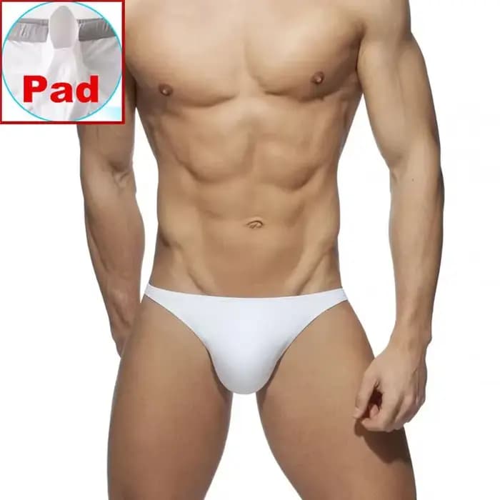 Maillot de bain grec pour hommes, bikini avec poudres de contour, culotte de bain sexy, taille basse