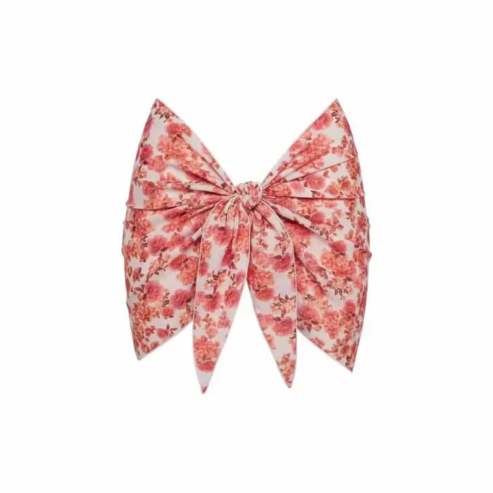 Ensemble bikini sexy à bandes avec jupe, maillot de bain imprimé pour femme, maillot de bain amincis