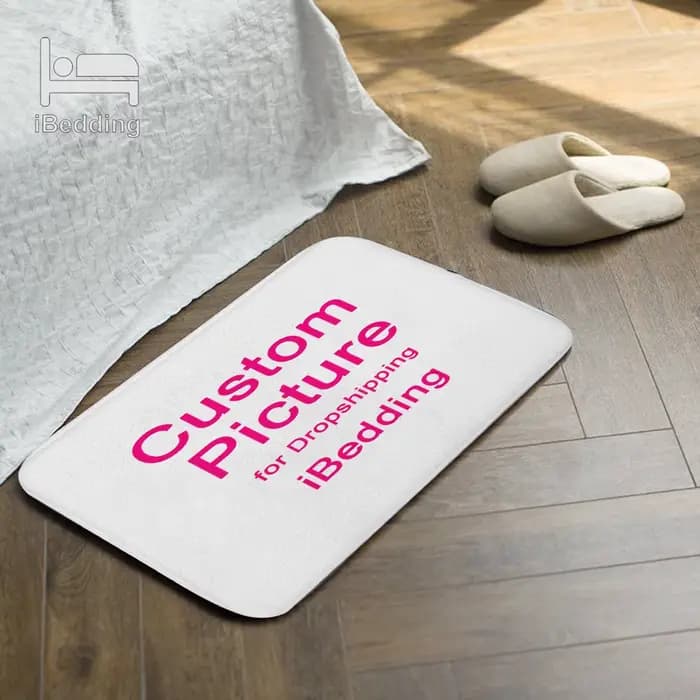 IBedding-Tapis de douche et de bain personnalisés, POD Dropshipping