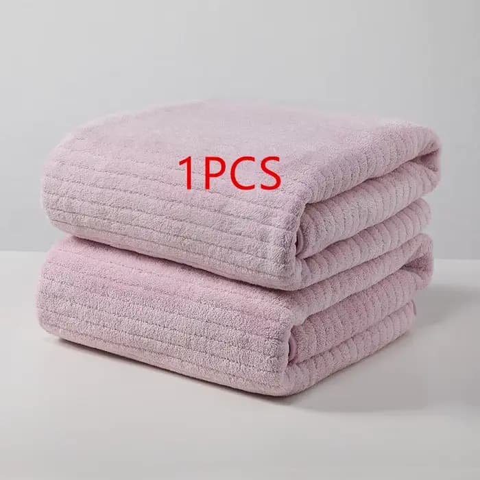 Serviette de bain extra large en fibres ultra douces et ultra fines, très absorbante, séchage rapide