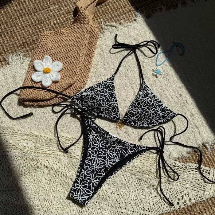 Licou froissé armure Bikini ensemble femmes maillots de bain maillot de bain maillots de bain femme