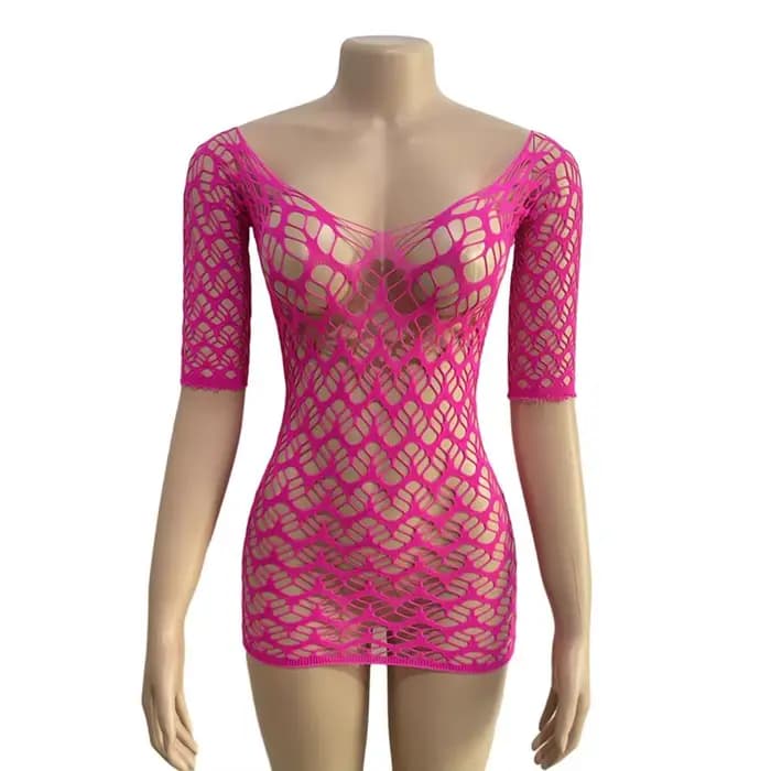 Femmes maillot de bain couvrir Sexy évider plage robe de plage pour les femmes coupe ajustée col en