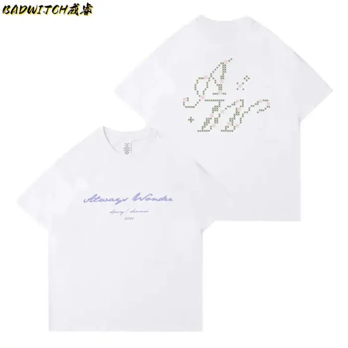 LingOrm Ling Ling Kwong T-shirt à manches courtes unisexe, imprimé lettres, version non original