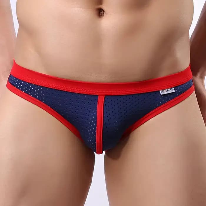Slips de bain pour hommes en maille respirante à séchage rapide