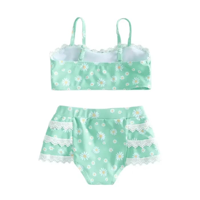 Ensemble de maillot de bain pour petite fille de 1 à 7 ans