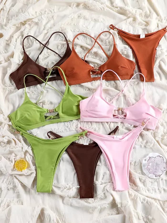 Rinabe noir Bikinis pour femmes Push Up Sexy maillots de bain maillot