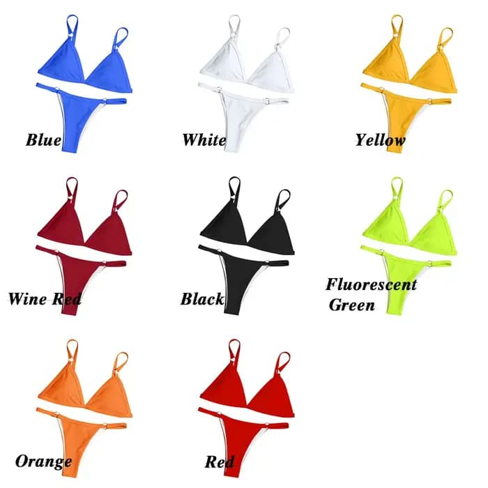 Maillot de bain deux pièces sexy pour femmes