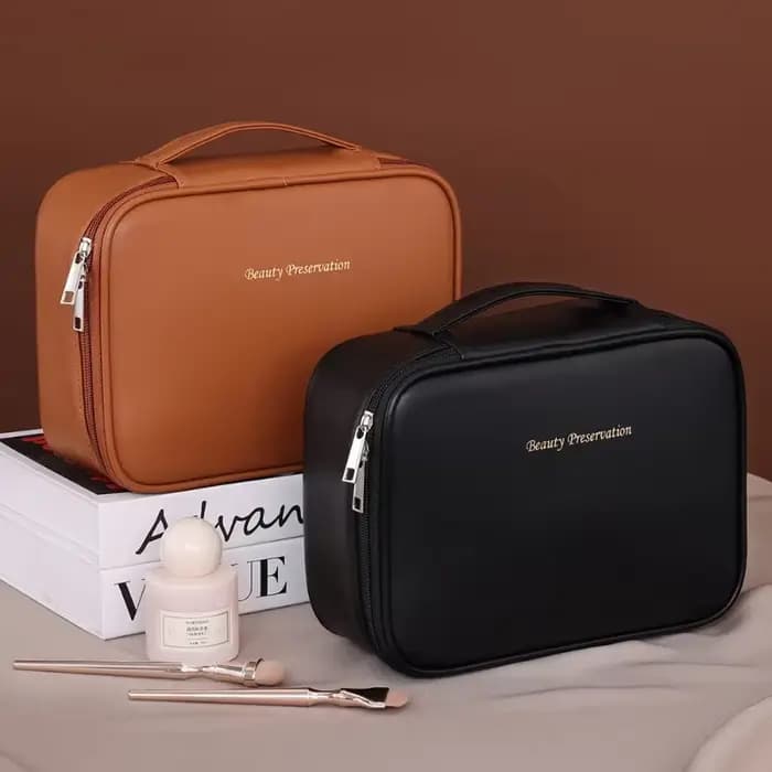 Nouveau sac à cosmétiques pour femmes, sac de rangement Portable, sac de maquillage de luxe de grande capacité, organisateur de voyage, sacs de toilette essentiels