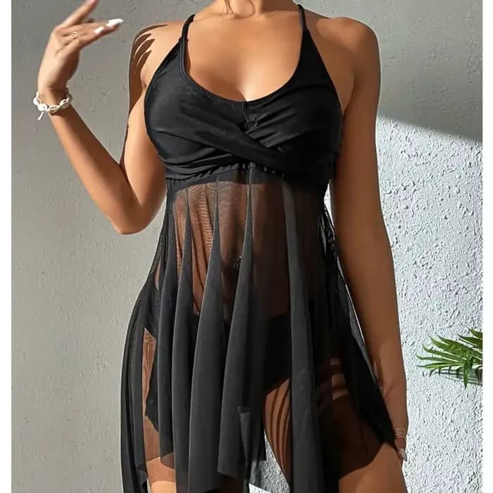 Ensemble Tankini Deux Pièces Femme Maillot de Bain Sportif de Plage Tenue de Natation Piscine 2026