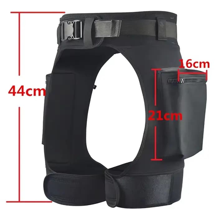 Shorts pour hommes, pantalon court extensible en combinaison de plongée avec poches, boucle à dégagement rapide, ceinture ajusta