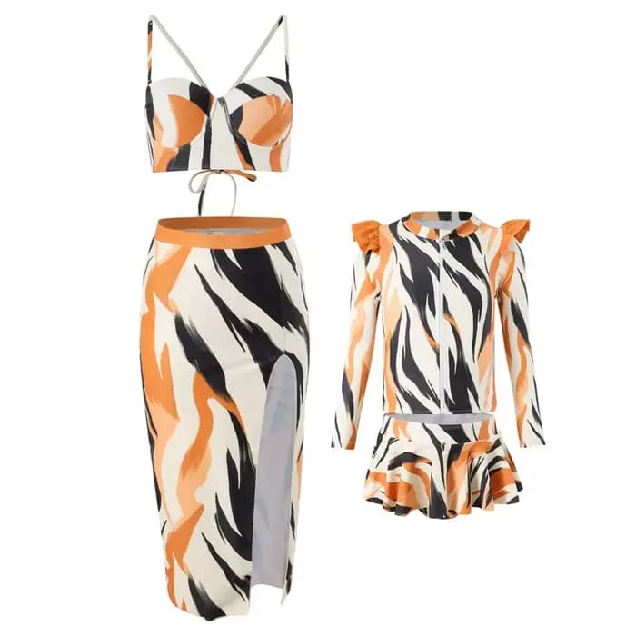 Maillot de bain UV pour mère et enfant, maillot de bain assorti pour la famille, pour femmes et filles, Bikini pour hommes et garçons, maillot de bain pour enfants et bébés, 2024